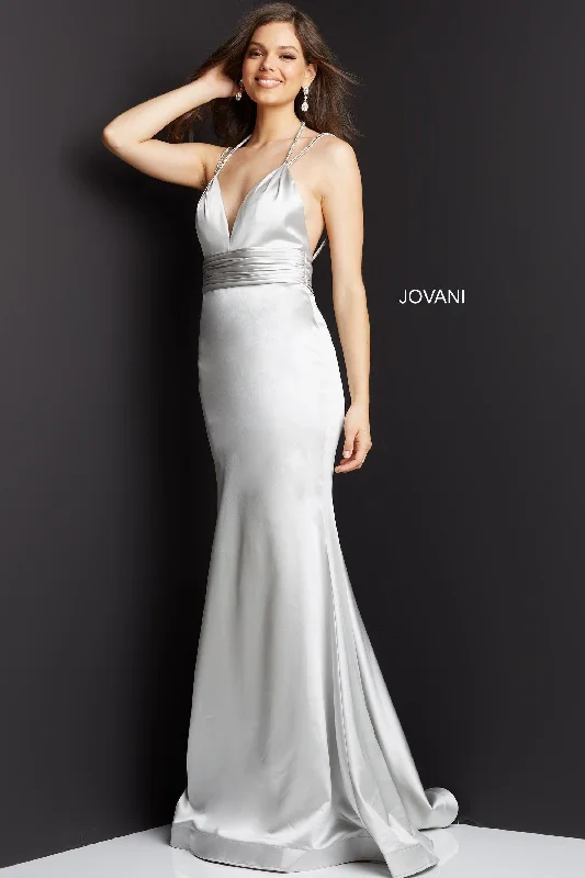 Jovani 3116 Spaghetti Strap Long Sexy Prom Gown