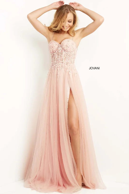 Jovani 07259 Prom Sleeveless Long Formal Ball Gown