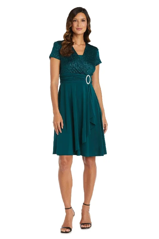 R&M Richards 9109W Short Formal Plus Size Dress Sale