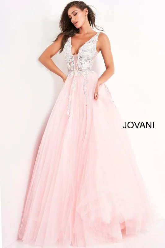 Jovani 11092 Sleeveless Long Formal Gown