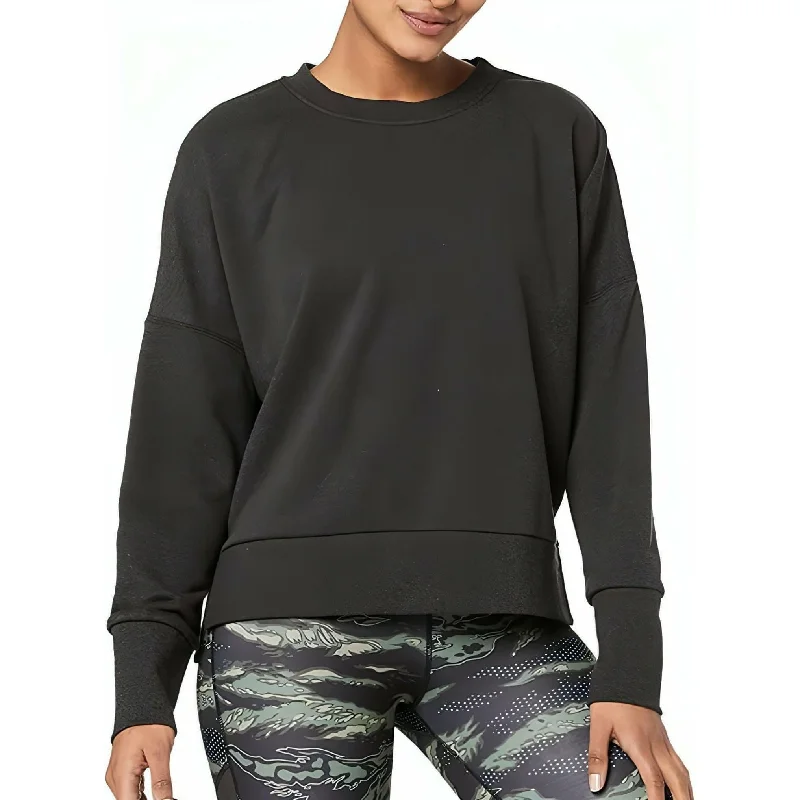 Reebok CrossFit Terry Crew Womens Sweatshirt - Black