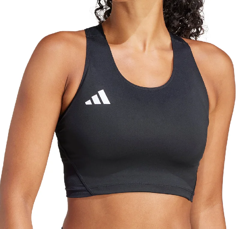 adidas Adizero Essentials Womens Running Crop Top - Black