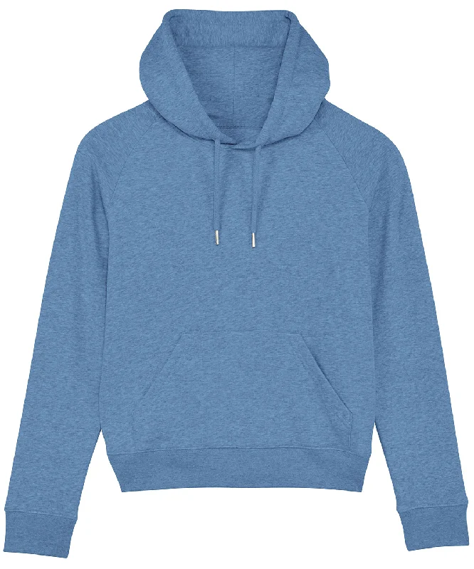 Mid Heather Blue - Women's Stella Trigger iconic hoodie sweatshirt  (STSW148)