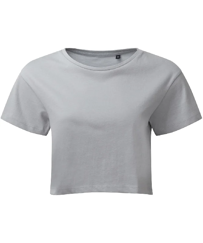 Cool Grey - Women's TriDri® crop top