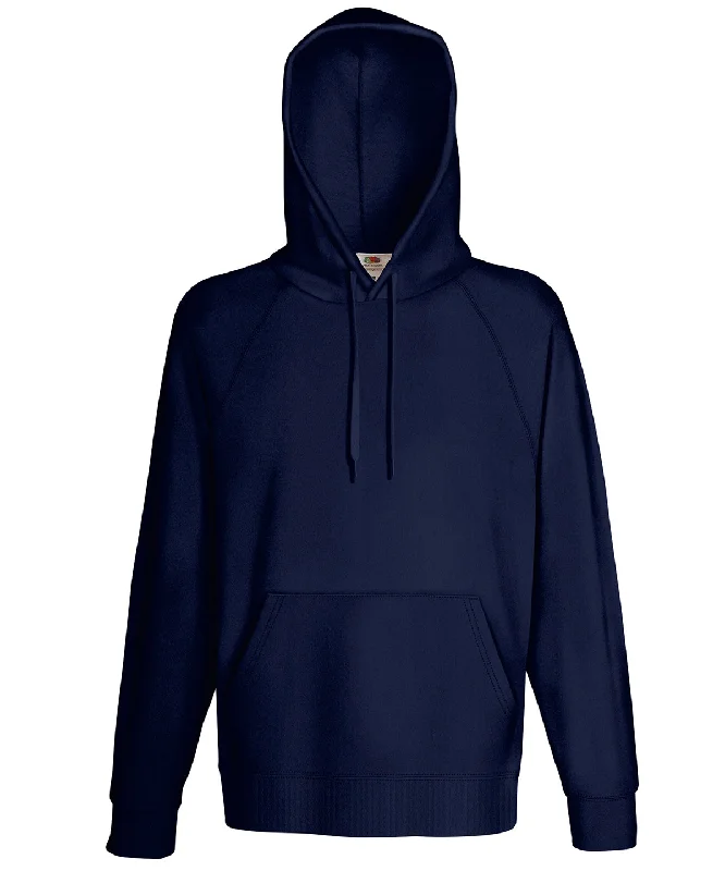 Deep Navy - Lightweight hooded sweatshirt