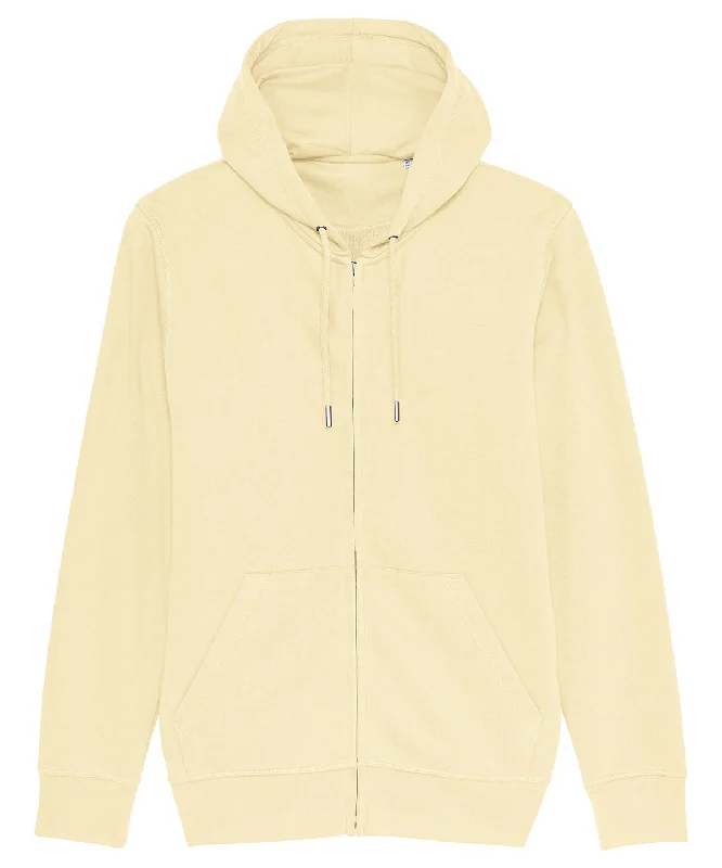 Butter - Unisex Connector essential zip-thru hoodie sweatshirt (STSU820)