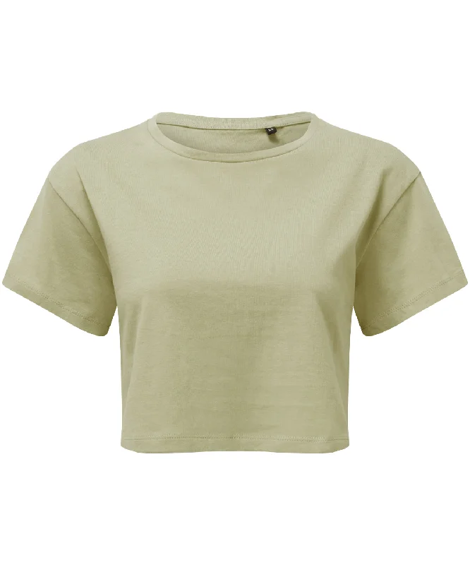 Sage Green - Women's TriDri® crop top