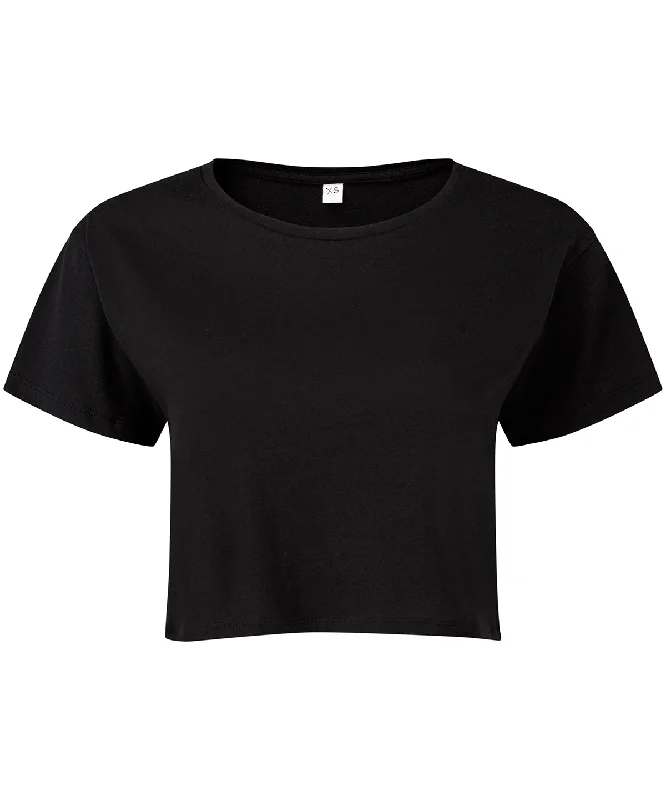 Black - Women's TriDri® crop top