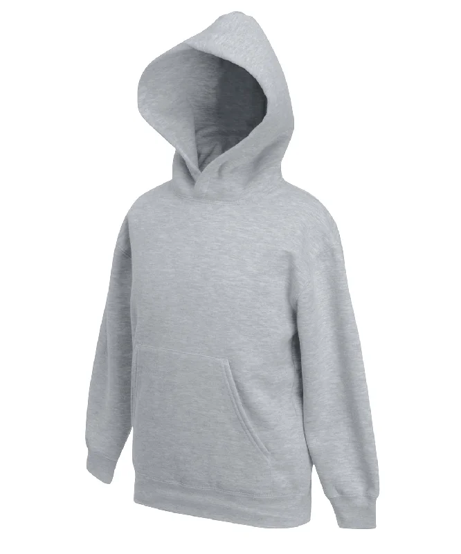 Heather Grey - Kids premium hooded sweatshirt