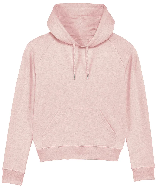 Cream Heather Pink - Women's Stella Trigger iconic hoodie sweatshirt  (STSW148)