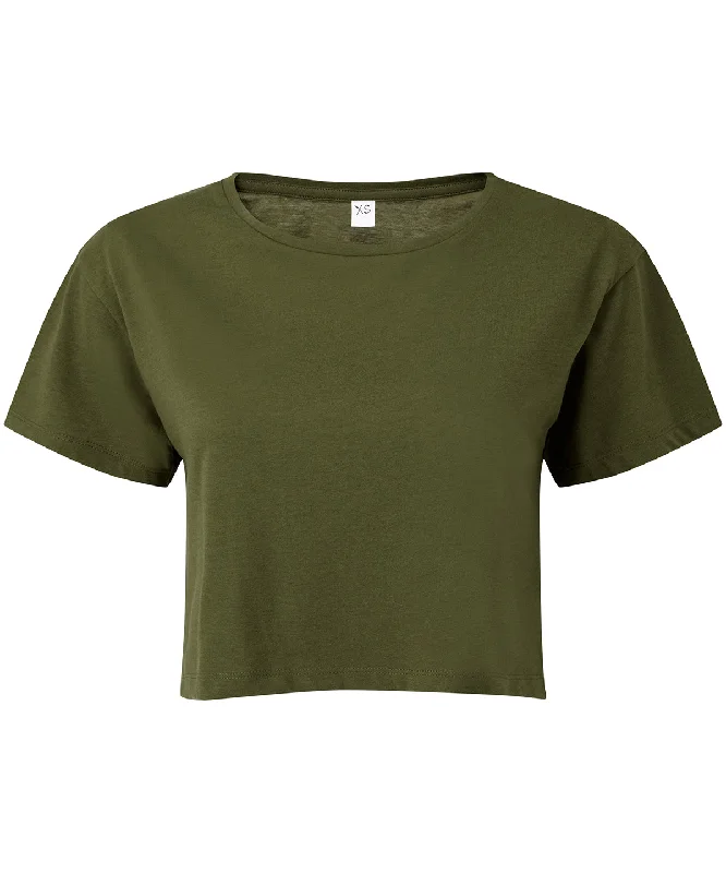 Olive - Women's TriDri® crop top