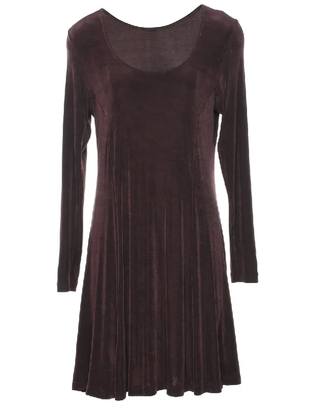 Dark Brown Dress - M