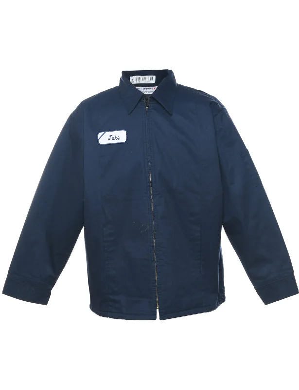 Navy Vintage Workwear Jacket - L