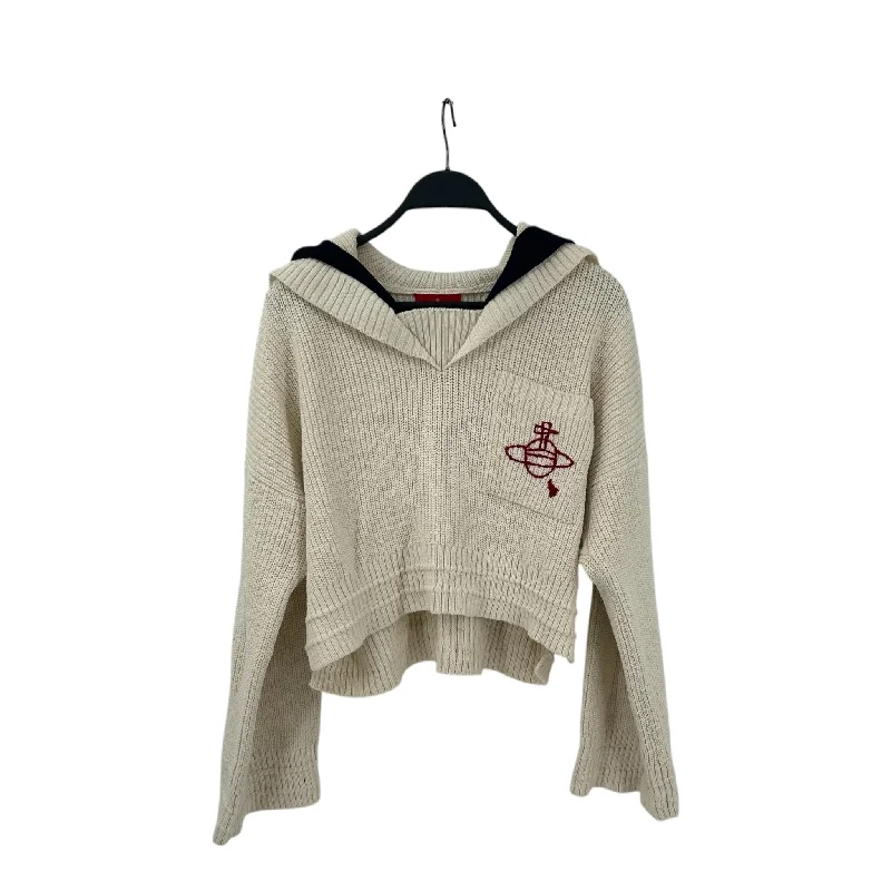 Vivienne Westwood RED LABEL/Heavy Sweater/White/Cotton/