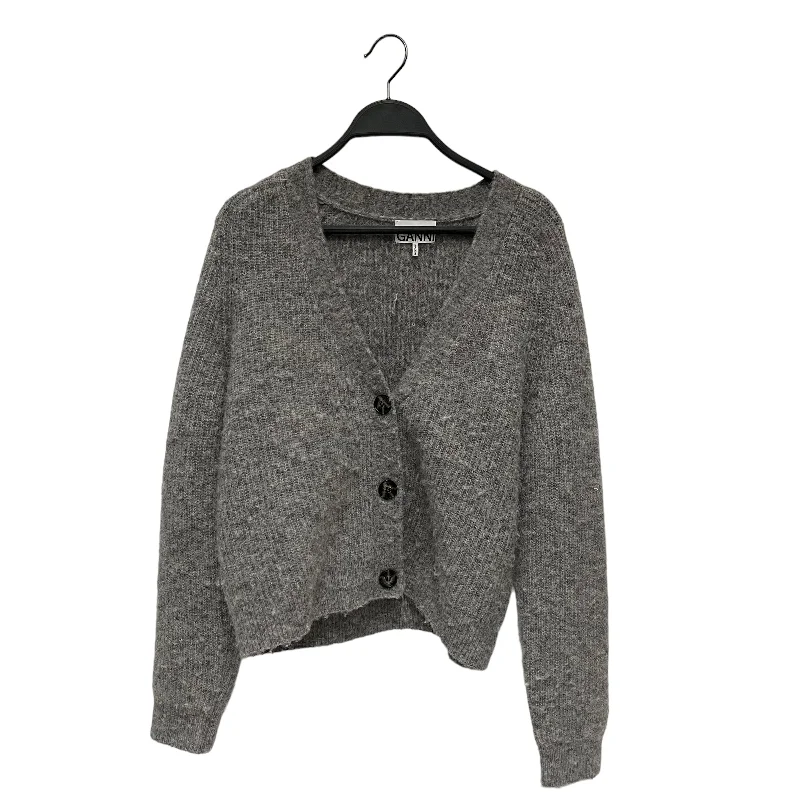 GANNI/Heavy Sweater/Wool/GRY/Alpaca wool