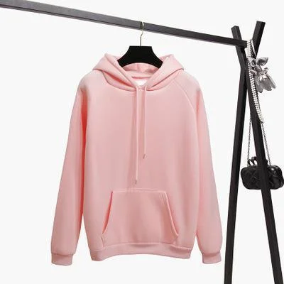 Pink hoodie