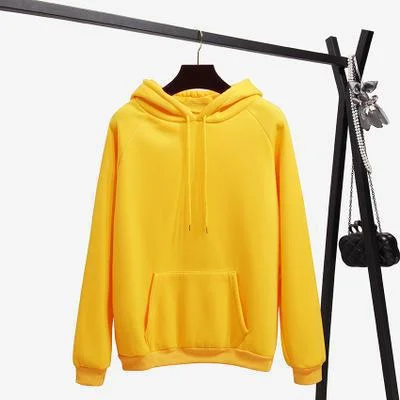 Yellow hoodie