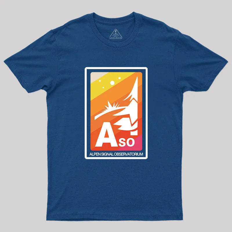 ASO Alpen Signal Observatorium Geek T-Shirt