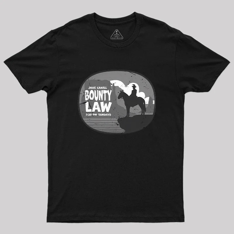 Bounty Law Lunchbox BW Geek T-Shirt