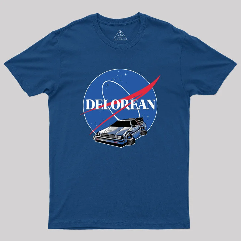 DELOREAN SPACE Geek T-Shirt