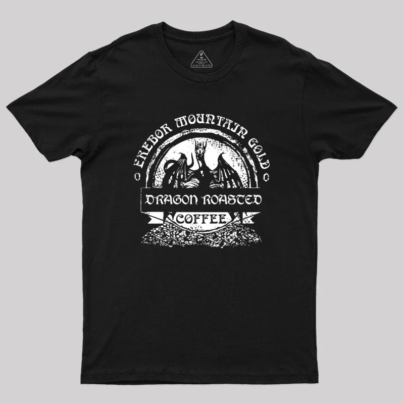 Erebor Mountain Gold Coffee Geek T-Shirt