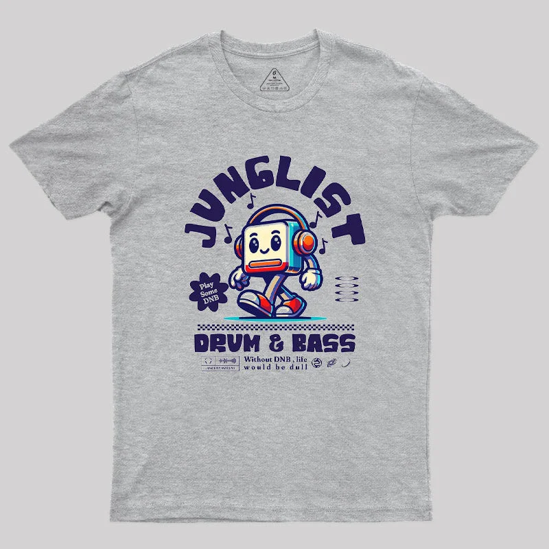 JUNGLIST - DNB Headphone Mascot T-Shirt