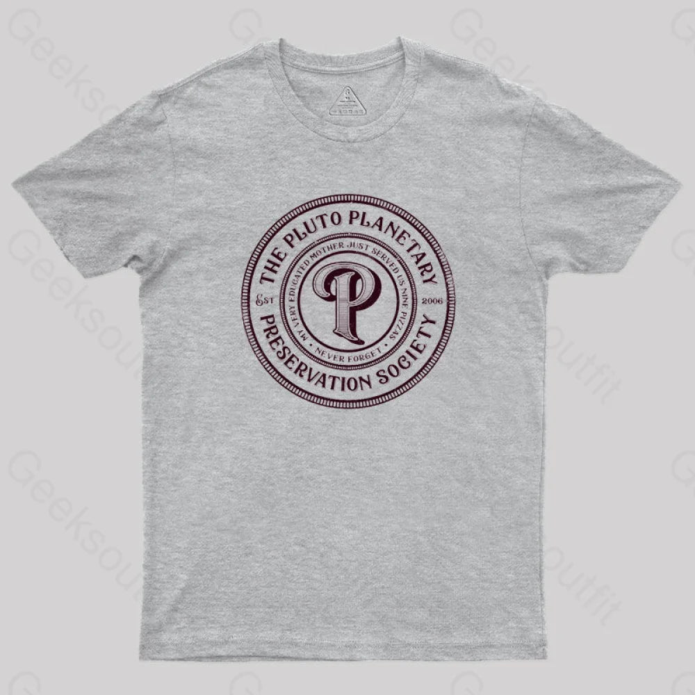 The Pluto Planetary Society T-Shirt