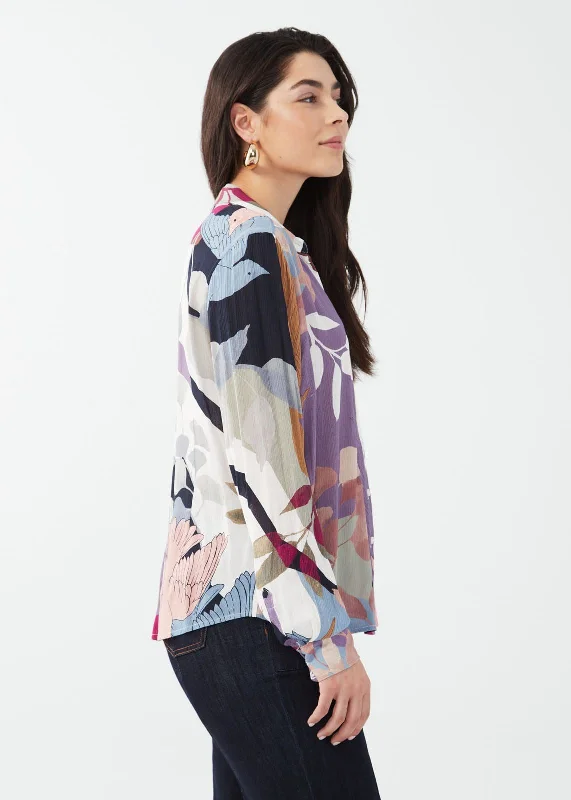 Printed Long Sleeve Shirt